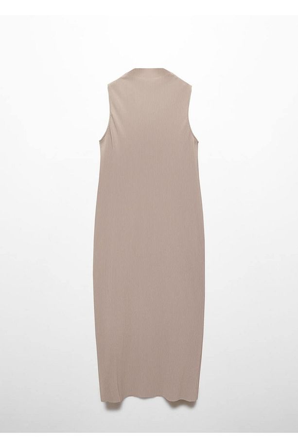 Tailored lastik örgü elbise - 3