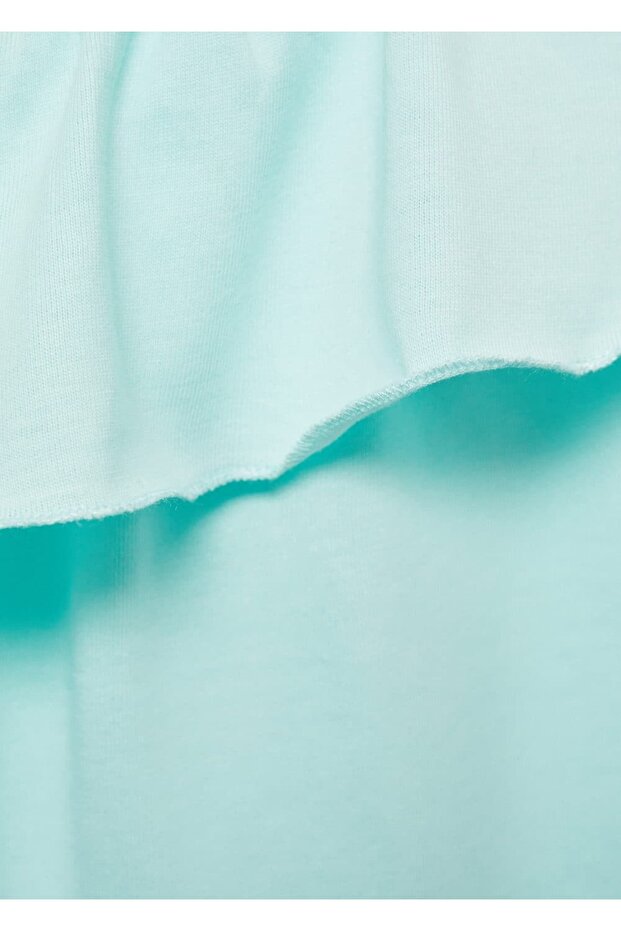 Pamuklu Askılı Tişört - 4