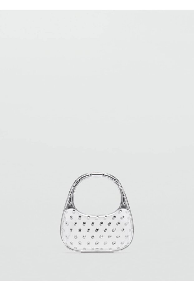 Sert şeffaf parıltılı çanta - 2