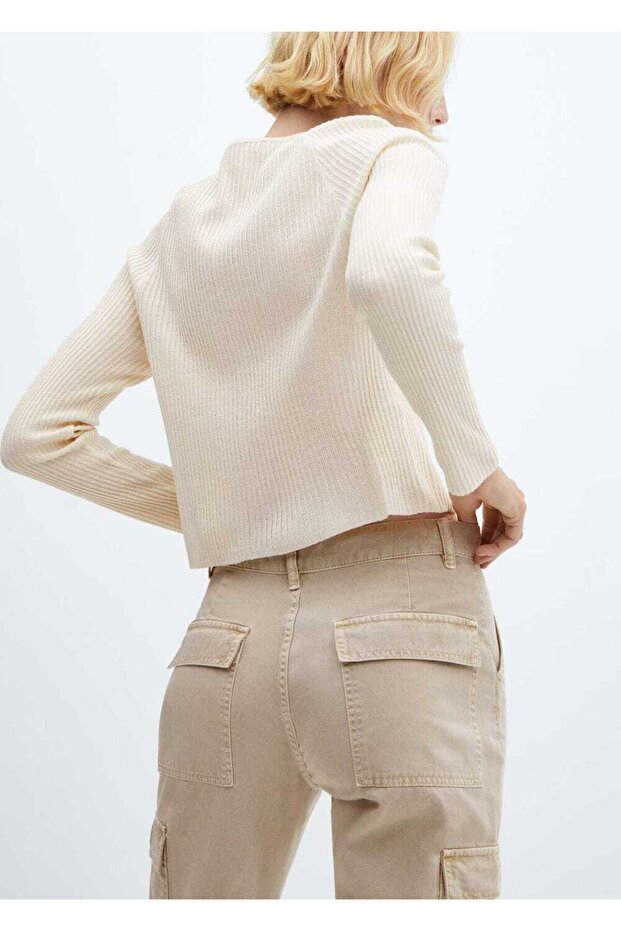 Cepli kargo jean pantolon - 8