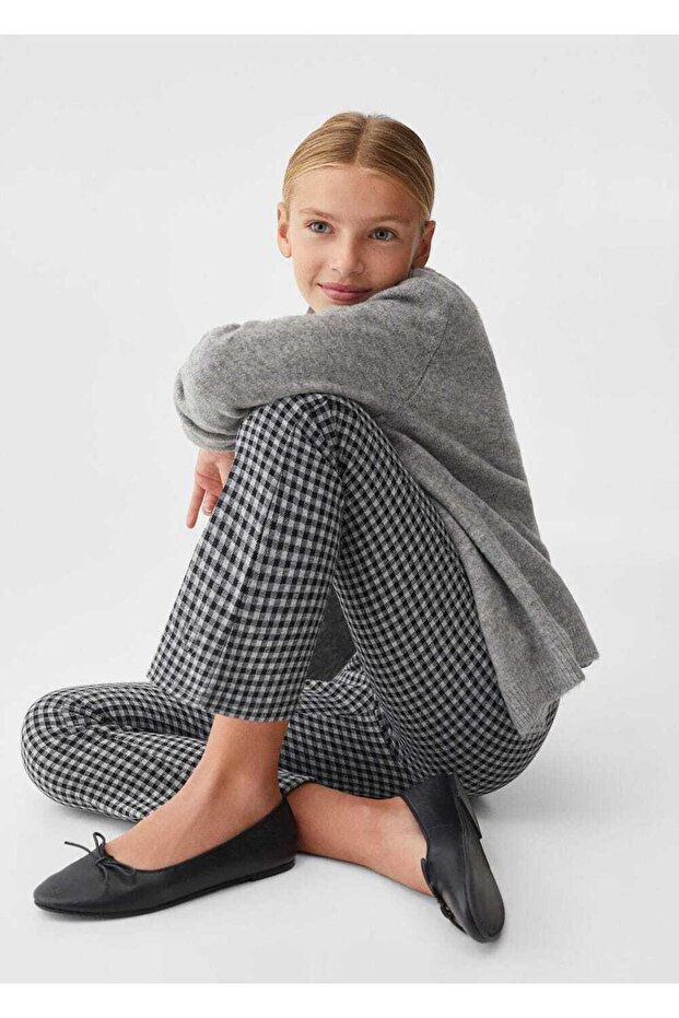 Gray Leggings for Kids - 5