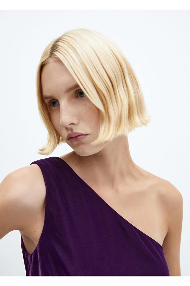 Maksi Çiçekli Kadife Tulum - 5