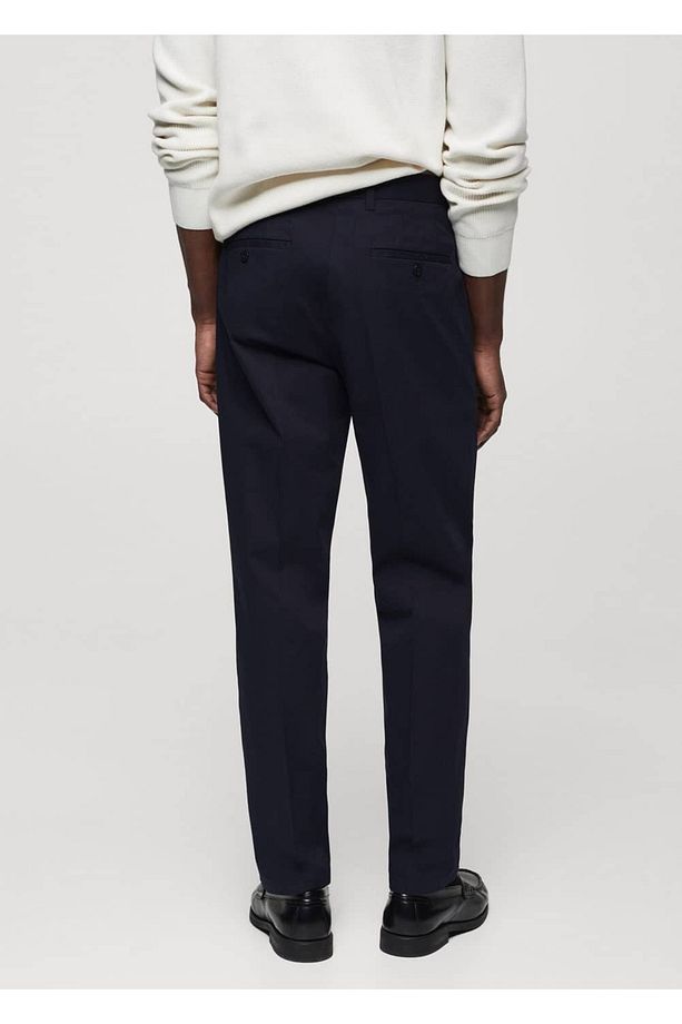 Regular fit pamuklu pantolon - 4