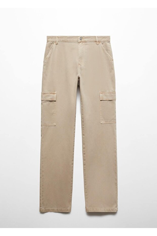 Cepli kargo jean pantolon - 3