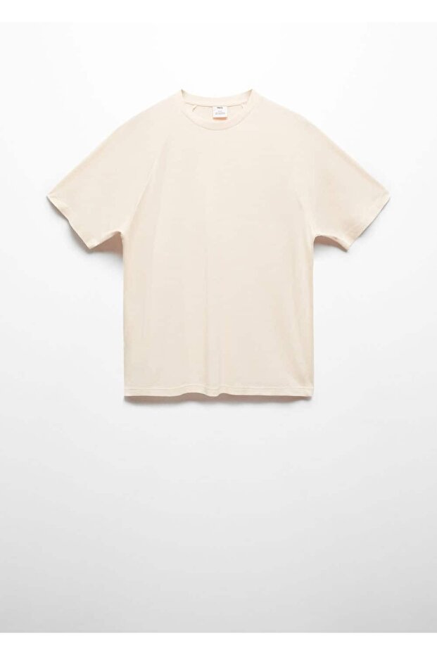 Relaxed fit pamuklu tişört - 3