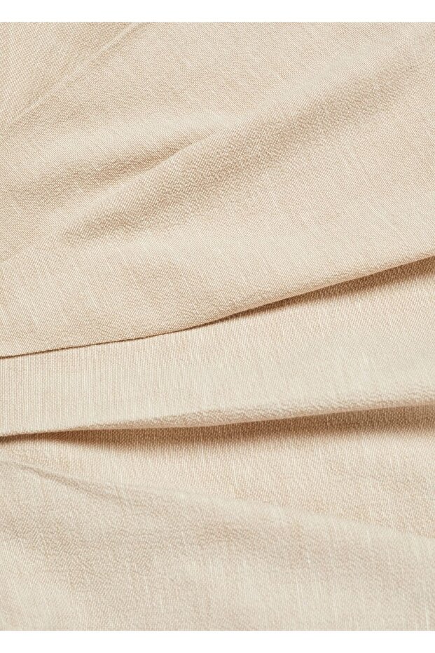 Drapeli asimetrik uzun elbise - 6