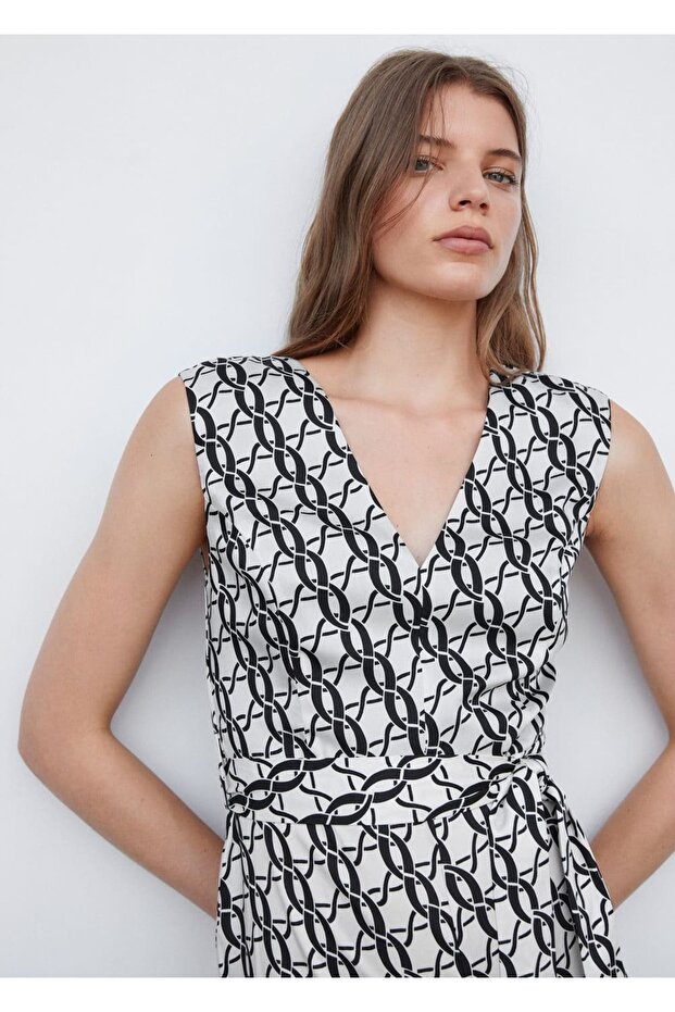 Zincir desenli tulum - 7