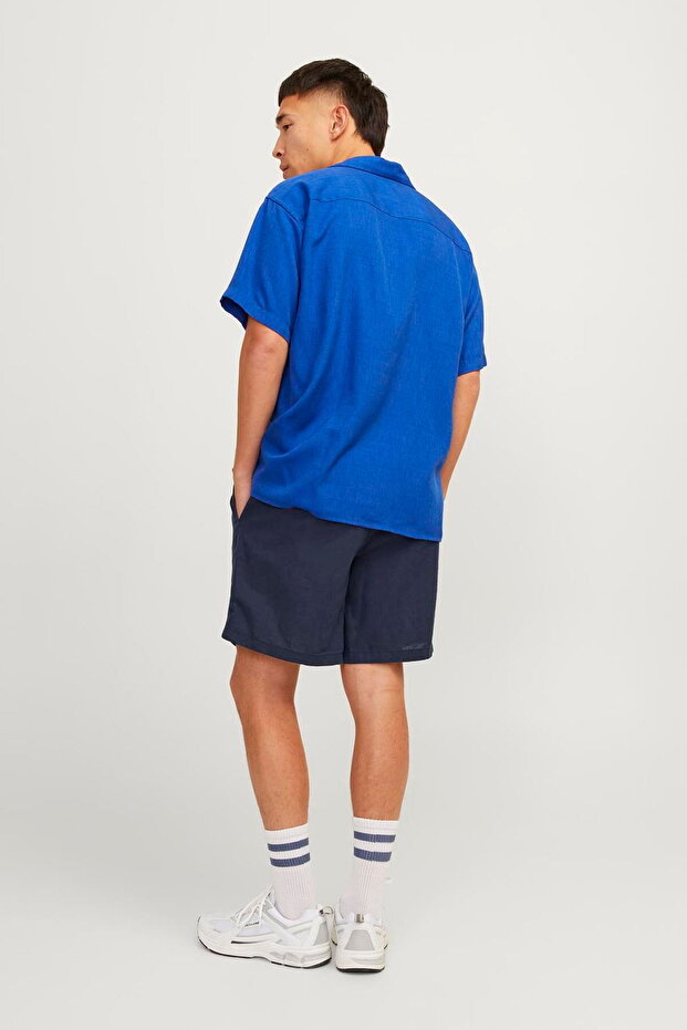 Chino Şort, S, Lacivert - 7