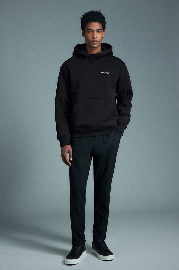 Loose Fit Baskılı ve Kapüşonlu Üst - 2