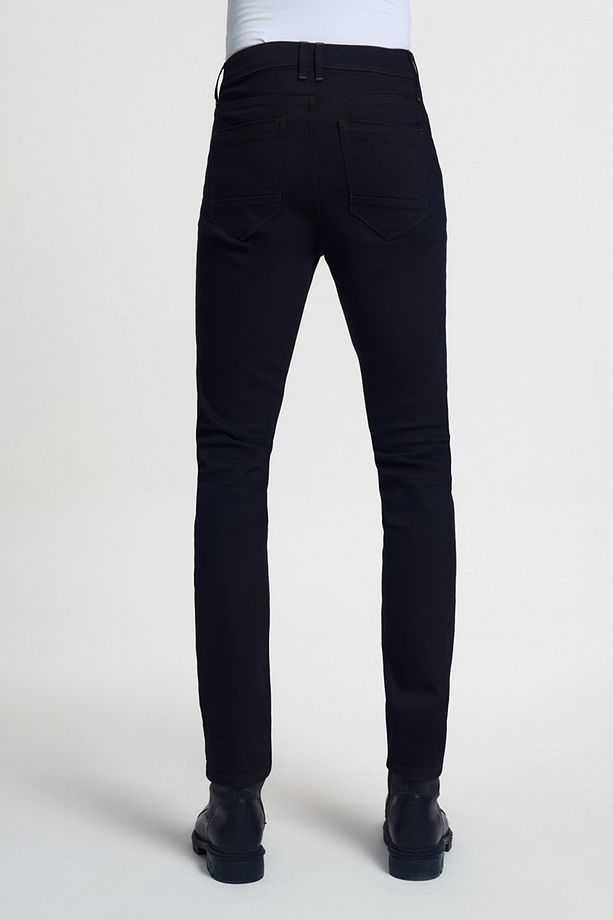 2034688 Siyah Erkek Ricardo Slim Fit Kot Pantolon - 5