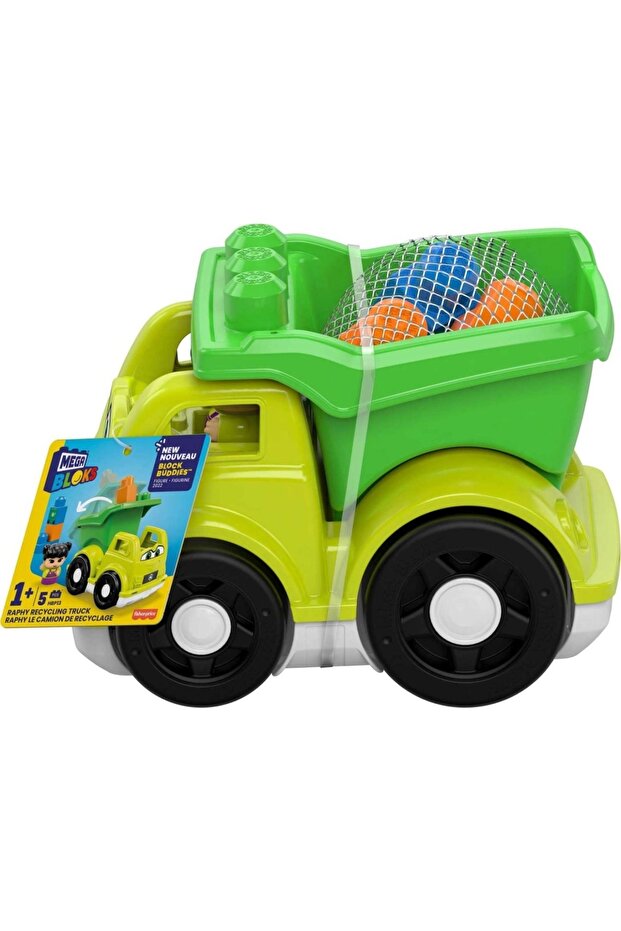 MEGA BLOKS FIRST BUILDERS VEHICULUL DE RECICLAT A LUI RAPHY - 1