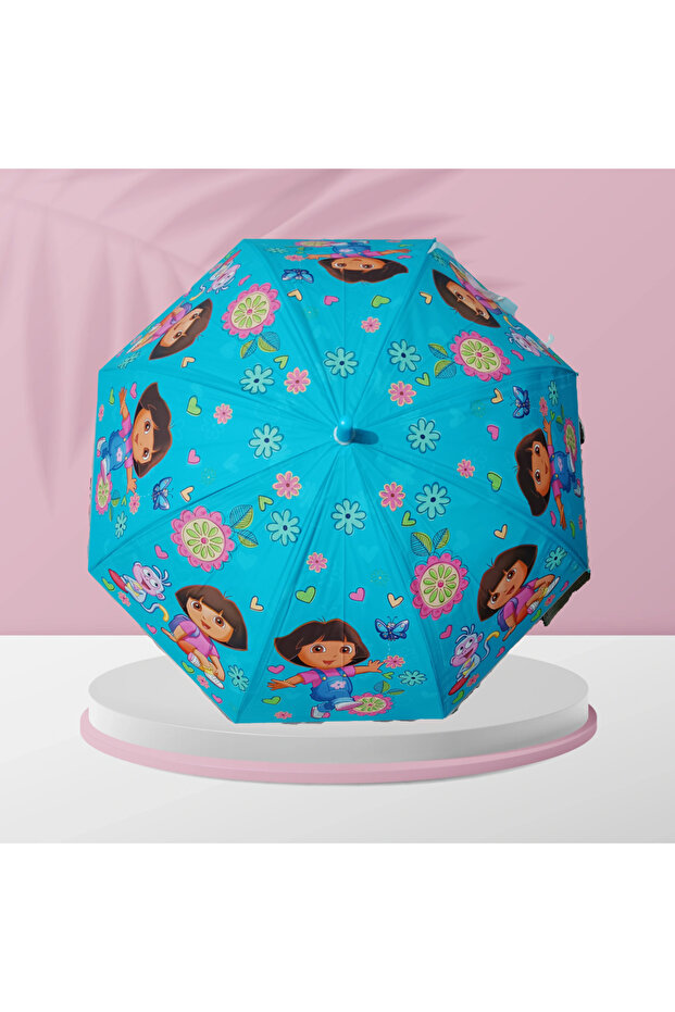 Dora Mavi Çocuk Şemsiye - 1