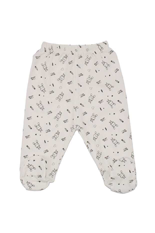 حذاء فردي منقوش على شكل أرنب إكرو للجنسين - 1