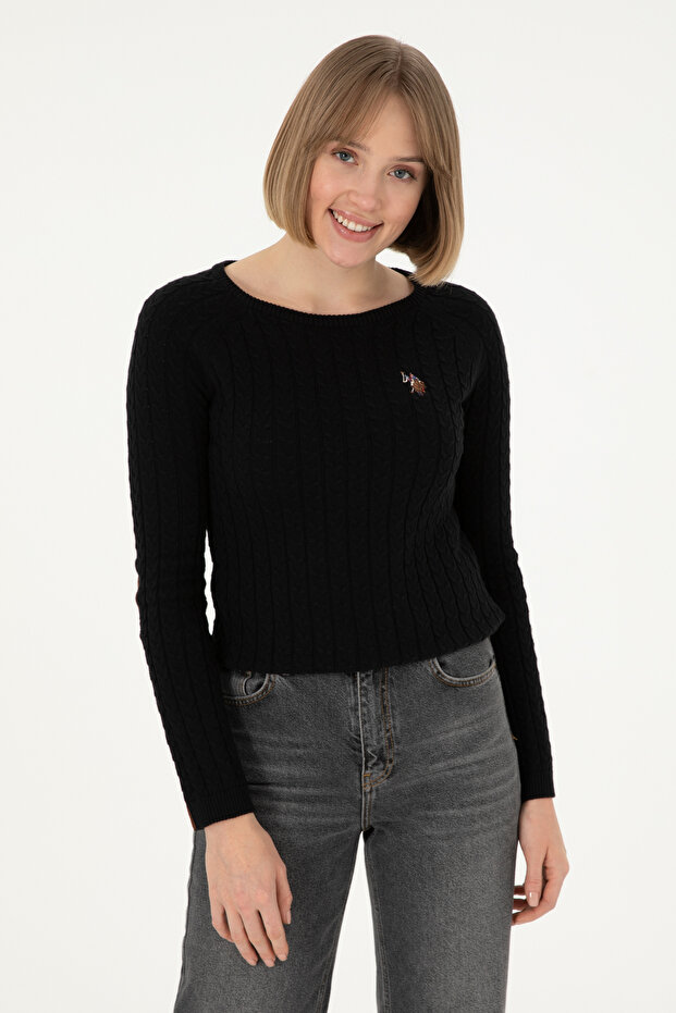 Us Polo Thick Steel Knitted Sweater