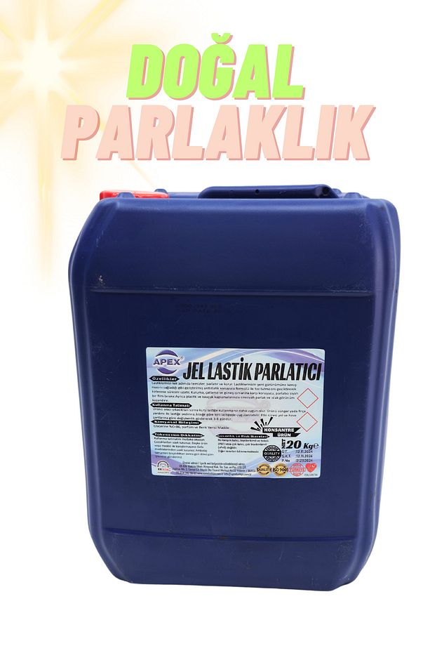 Lastik Parlatıcı 20 Kg – Araba Lastik Parlatma Için Yüksek Parlaklık Sağlayan Lastik Parlatıcı Jel - 4