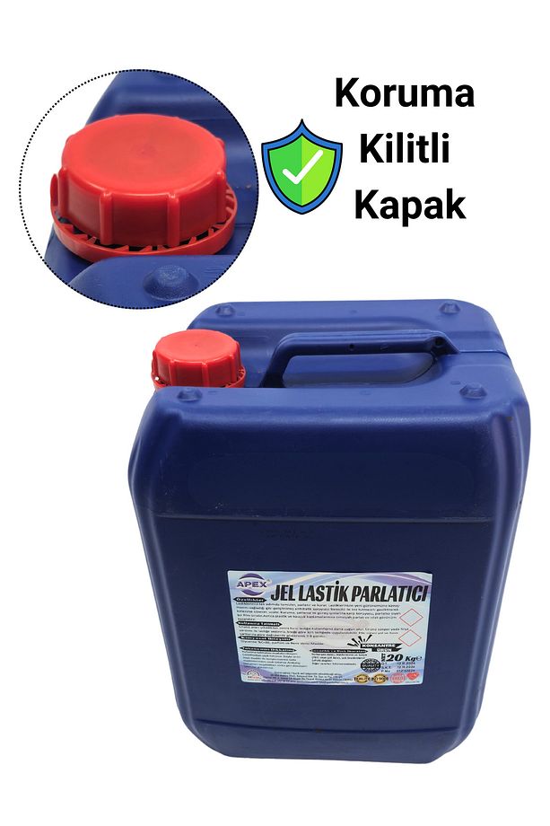 Lastik Parlatıcı 20 Kg – Araba Lastik Parlatma Için Yüksek Parlaklık Sağlayan Lastik Parlatıcı Jel - 5