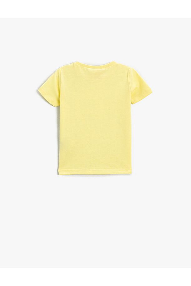 Erkek Bebek Sarı T-Shirt 2SMB10038TK - 2