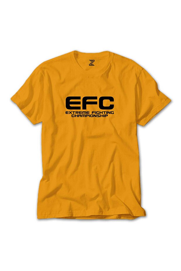 Tricou galben tip EFC - 1