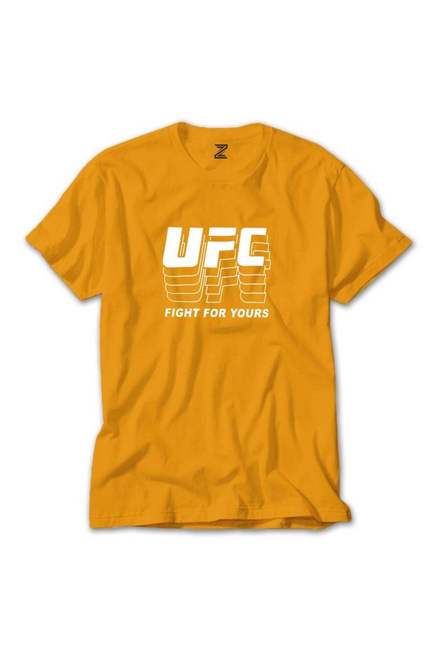 Tricou UFC FG galben