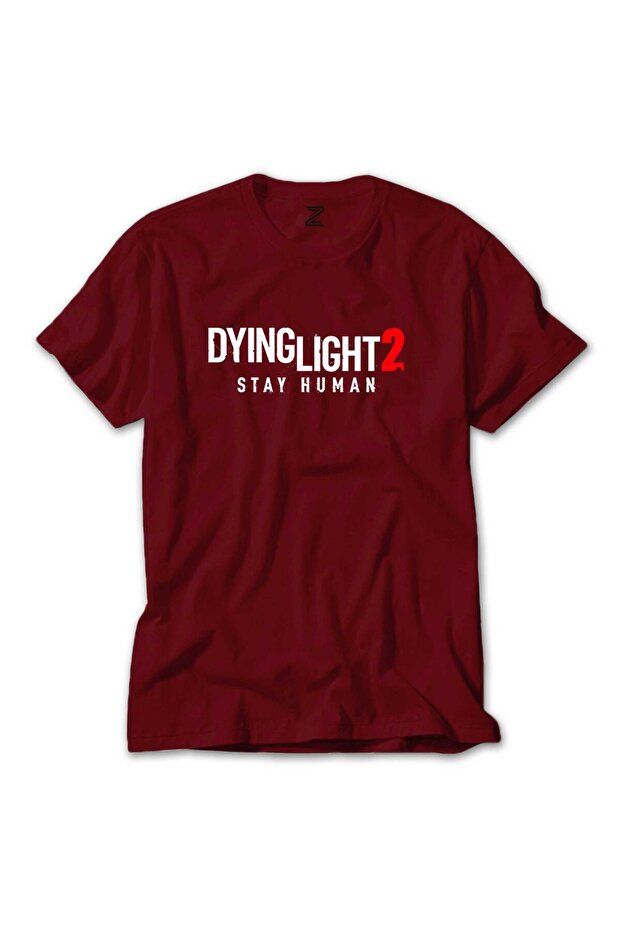 تي شيرت أحمر بشعار Dying Light