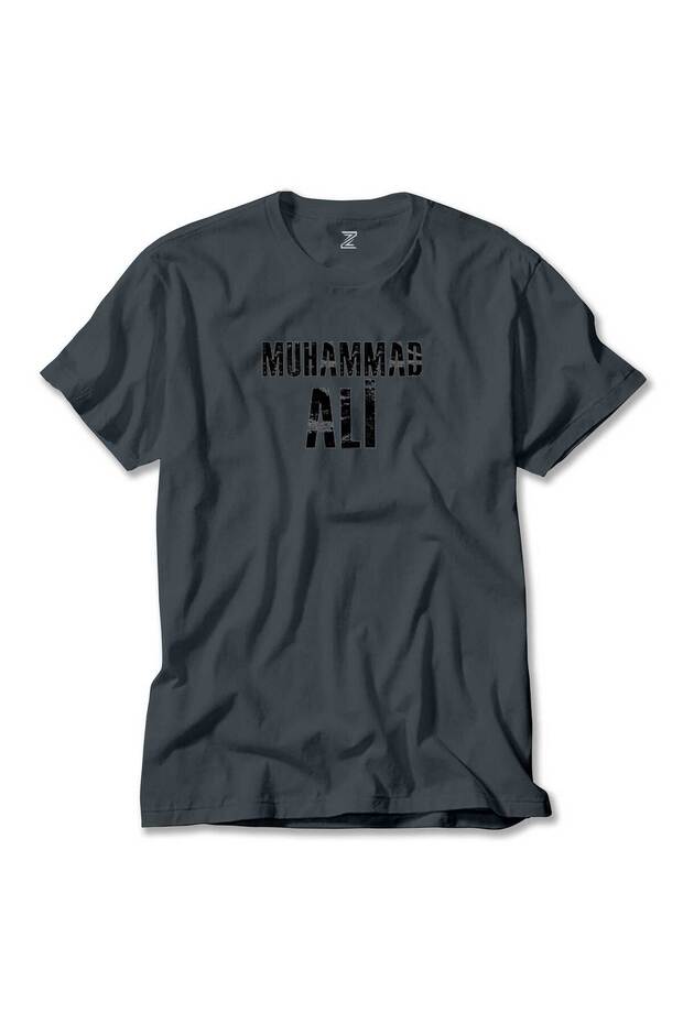 Καπνιστή μπλούζα Muhammad Ali Black Text - 1