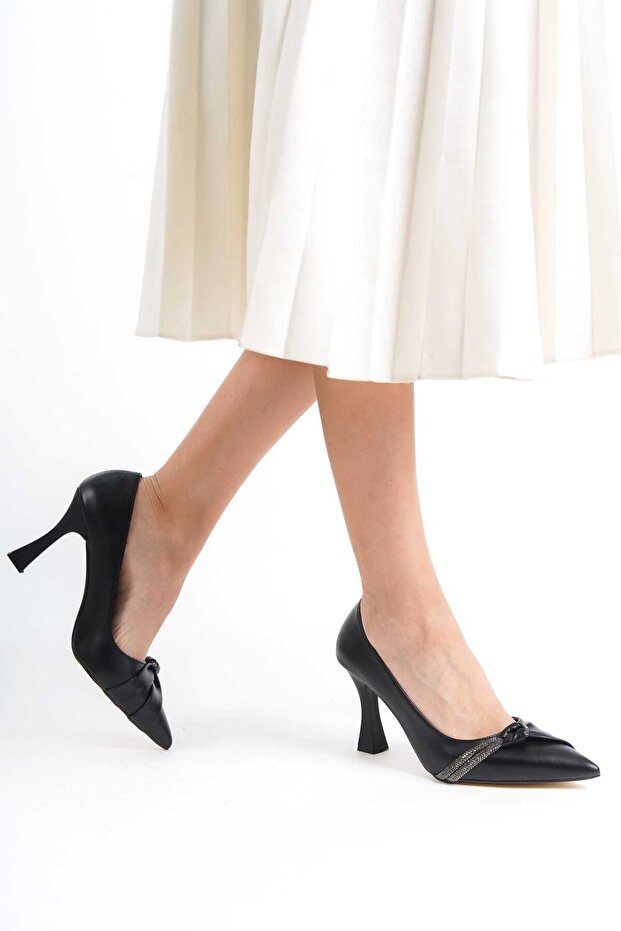 Women's Heeled Engagement Evening Dress Shoes