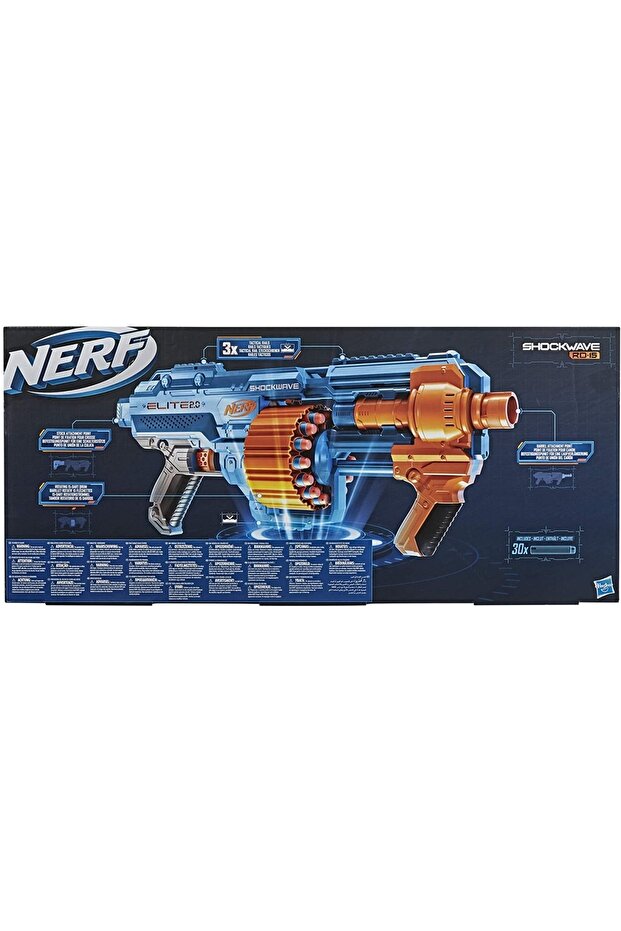 NERF BLASTER 2.0 ELITE SHOCKWAVE RD-15 - 4