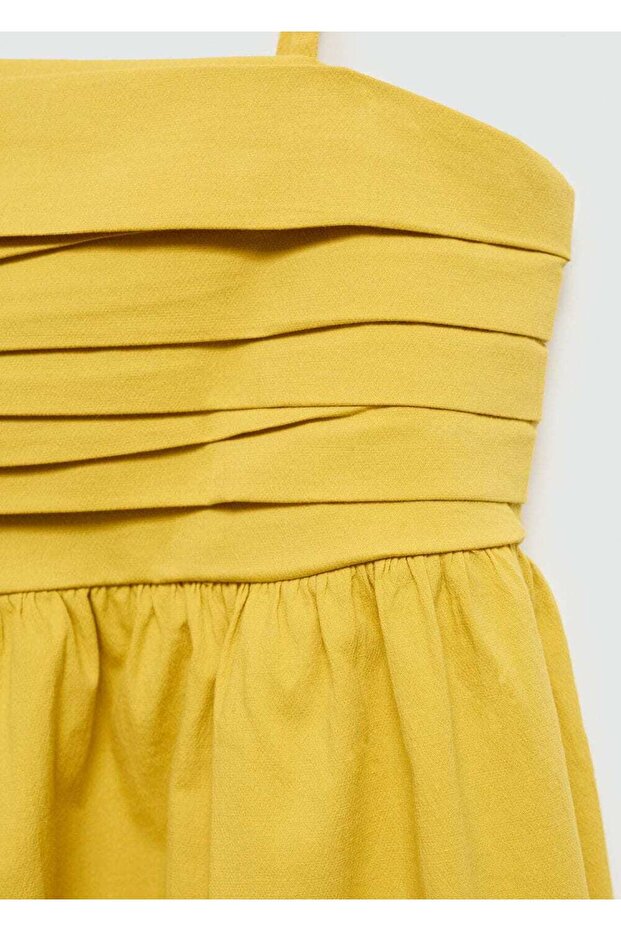 Drape yaka elbise - 8