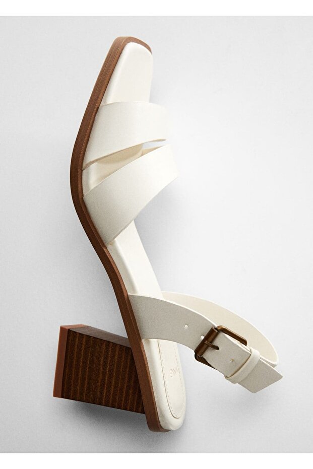 Blok Topuk Sandalet - 6