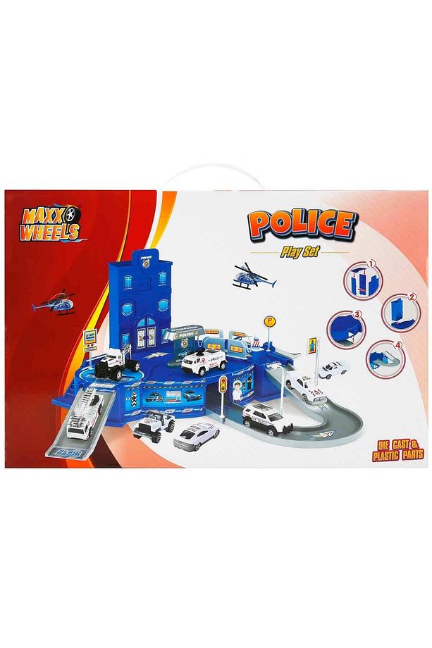 Maxx Wheels Polis Garaj Seti - 4