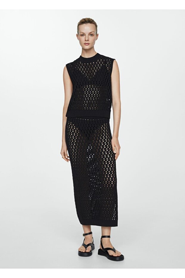 Platformlu bantlı sandalet - 2