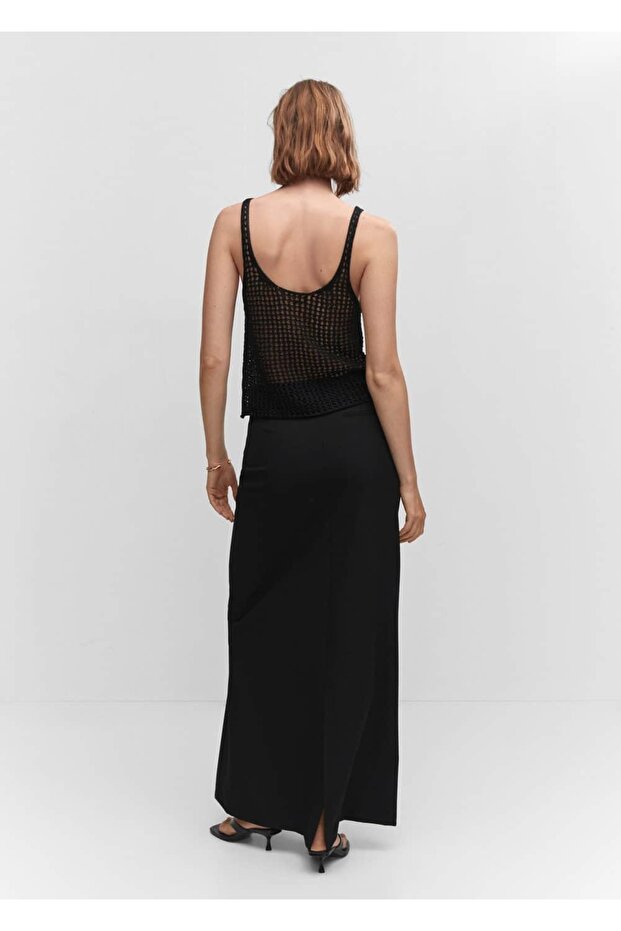 Ajur örgü lureks bluz - 4