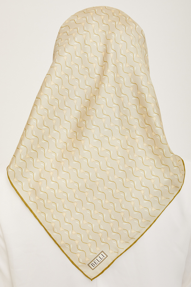 Eșarfă de mătase Twill 4001 - 7