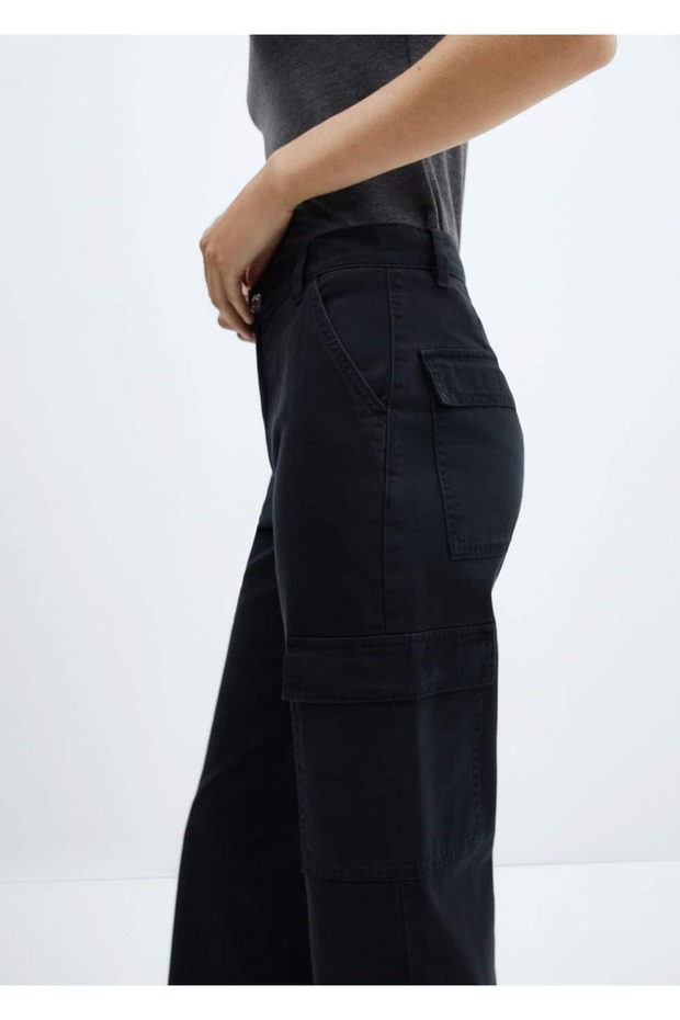 Cepli kargo jean pantolon - 6