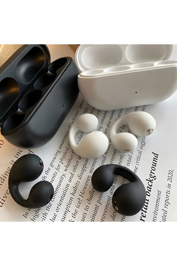 Bluetooth Küpe Kulaklık Bluetooth Kulaklık Japon Kablosuz Kemik Iletimli Kulaklık - 5