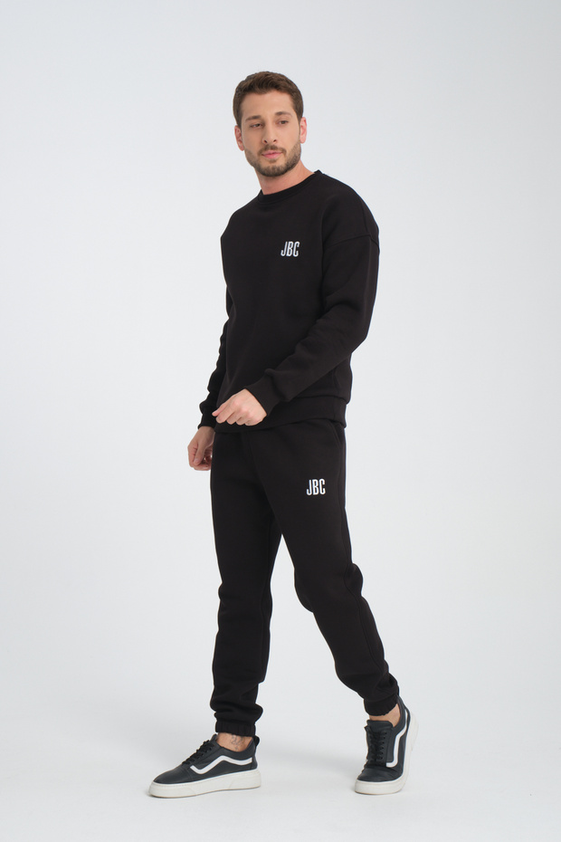 طاقم الرقبة المعتاد أثار البلوز الرجال الأساسية - 4