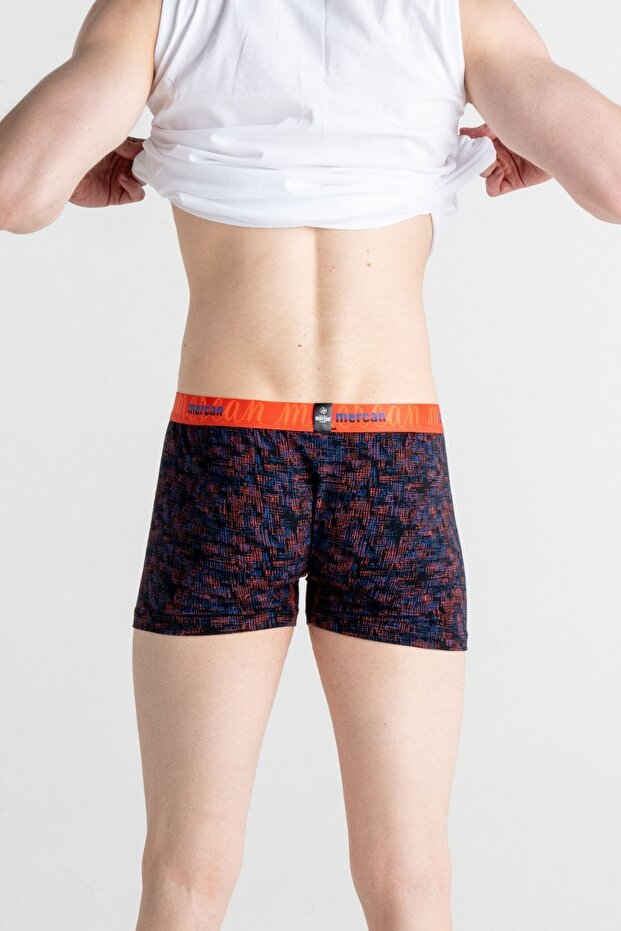 الملاكمين الرجال مرنة مطبوعة القطن منقوشة معقدة - 3