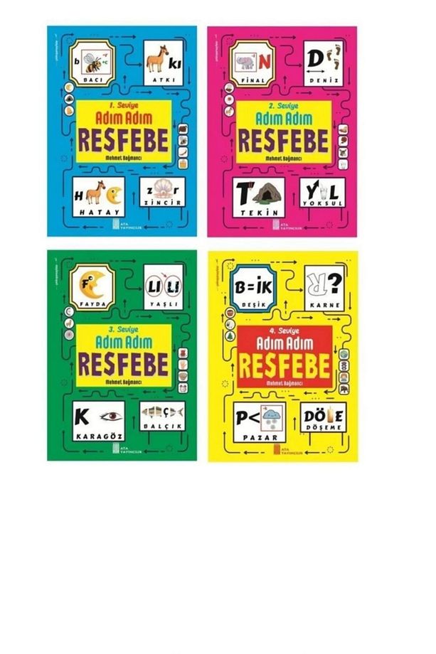 Ata Adım Adım Resfebe Seti (seviye 1-2-3-4) - 1
