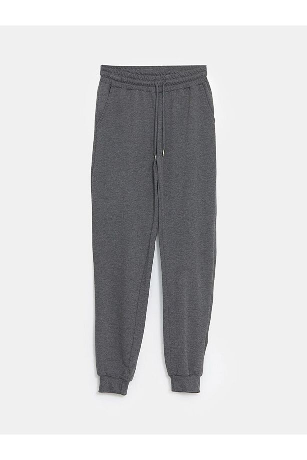 Beli Lastikli Kadın Jogger Eşofman Alt - 5
