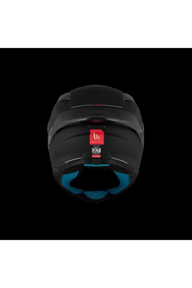 HELMETS TARGO S MAT SİYAH FULL FACE KASK - 5