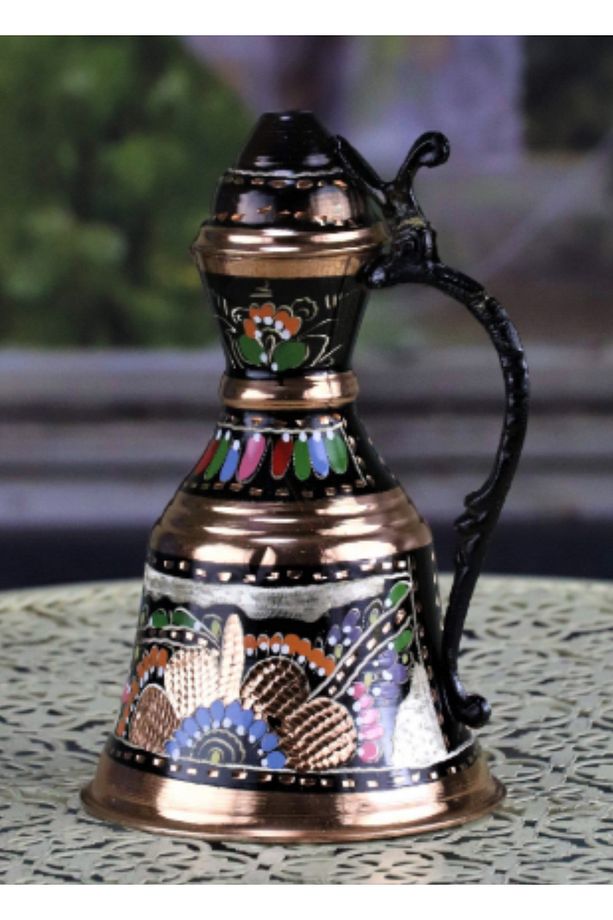 Gül Çiçek Bakır Biblo Gügüm 19 cm - 4