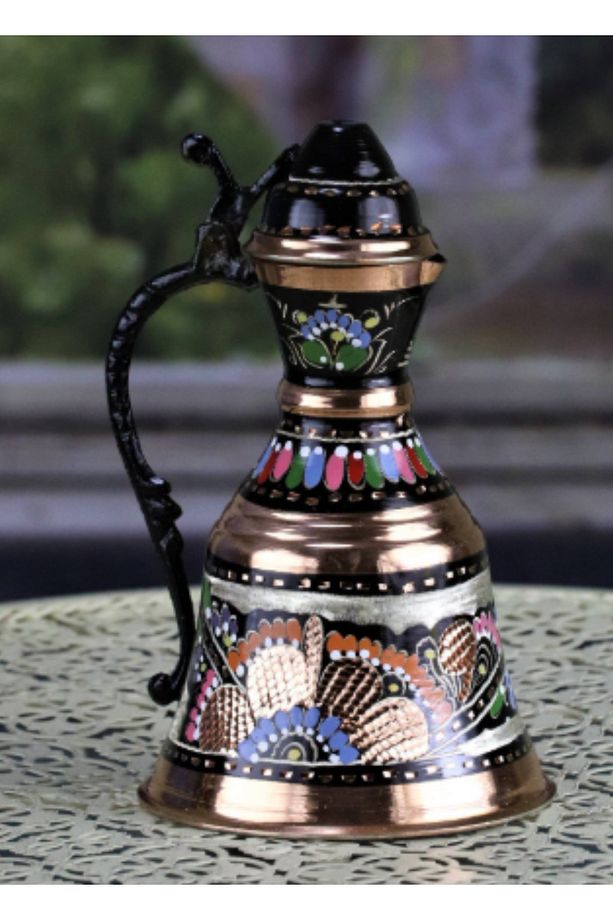 Gül Çiçek Bakır Biblo Gügüm 19 cm - 3