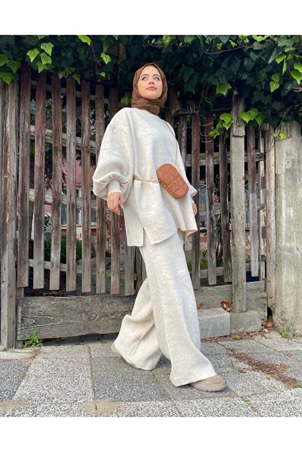 Basic Balonkol Triko Takım - 4