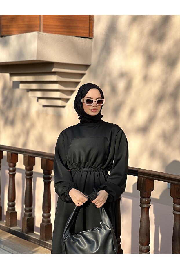 Tesettür Elbise - 5