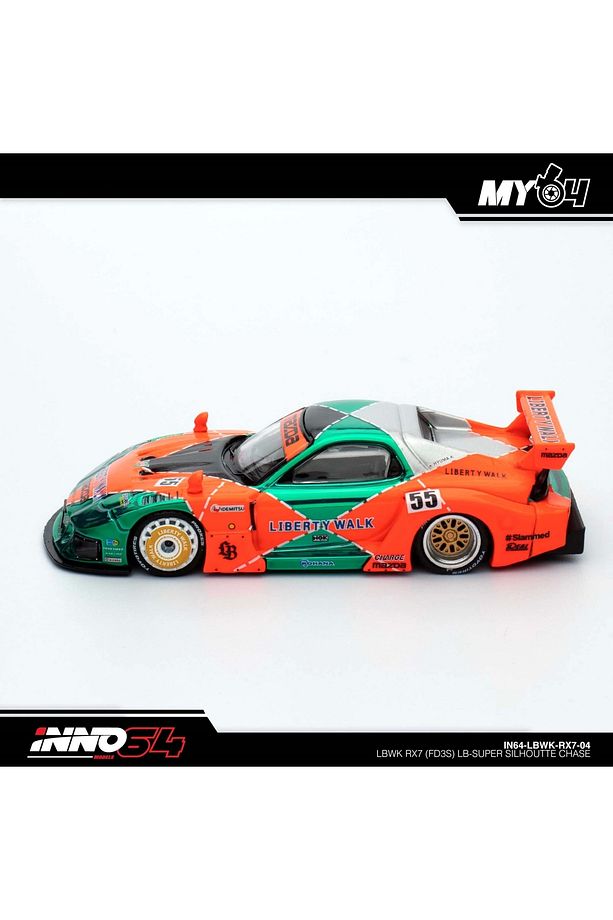 1:64 INNO64 LBWK RX7 (FD3S) LB-Super CHASE - 3