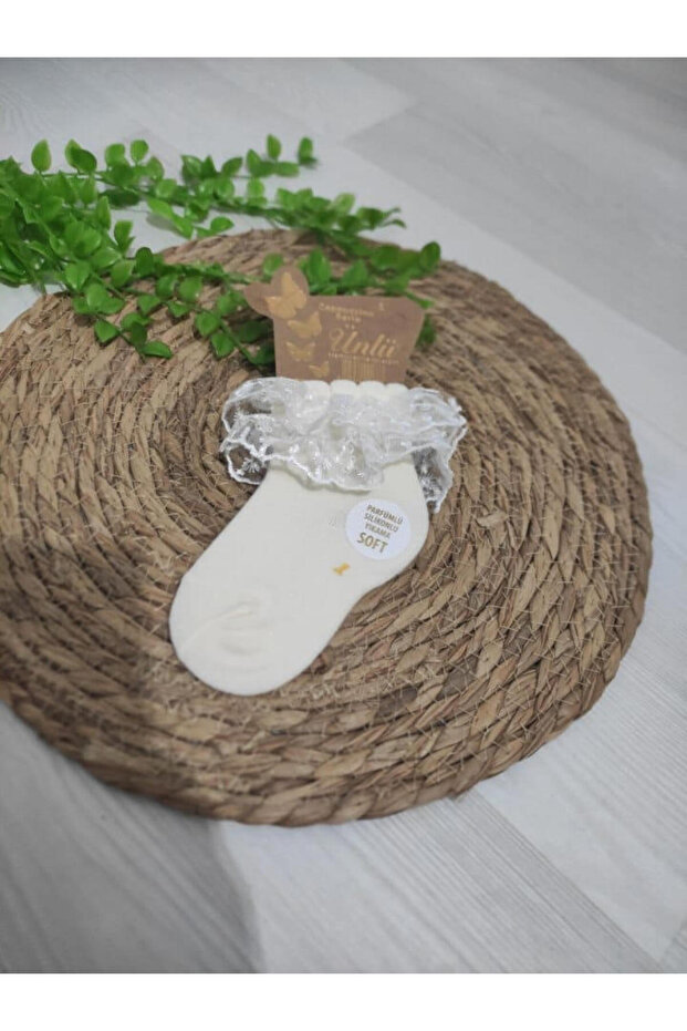 Children Baby Lace Glitter Socks