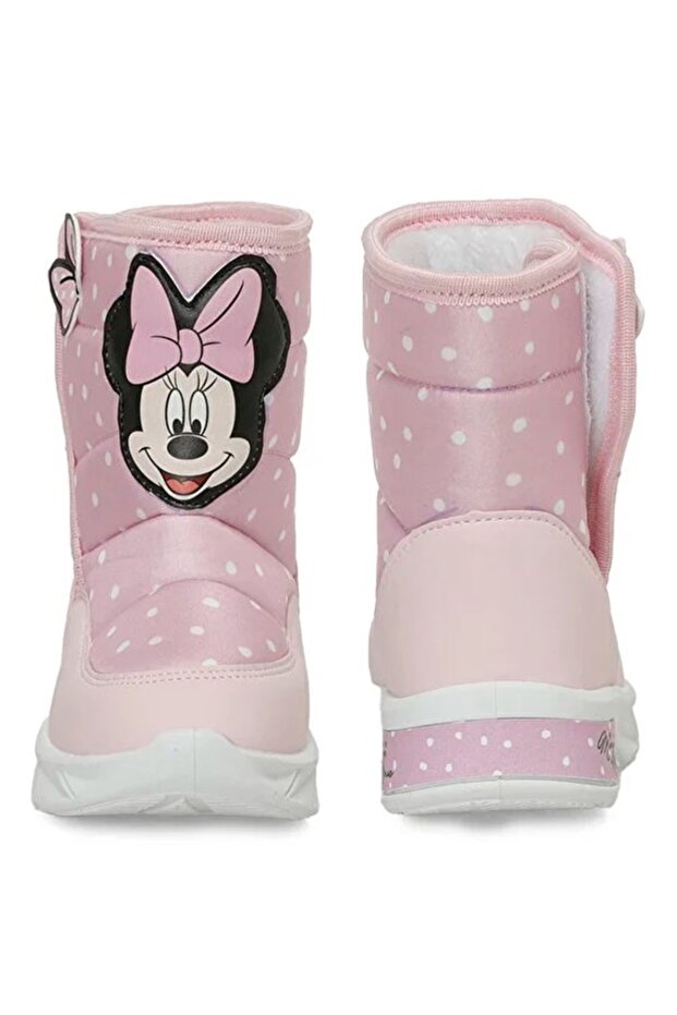 Minnie Mouse Salta Ortopedik Çocuk Bot Kar Botu PEMBE - 6