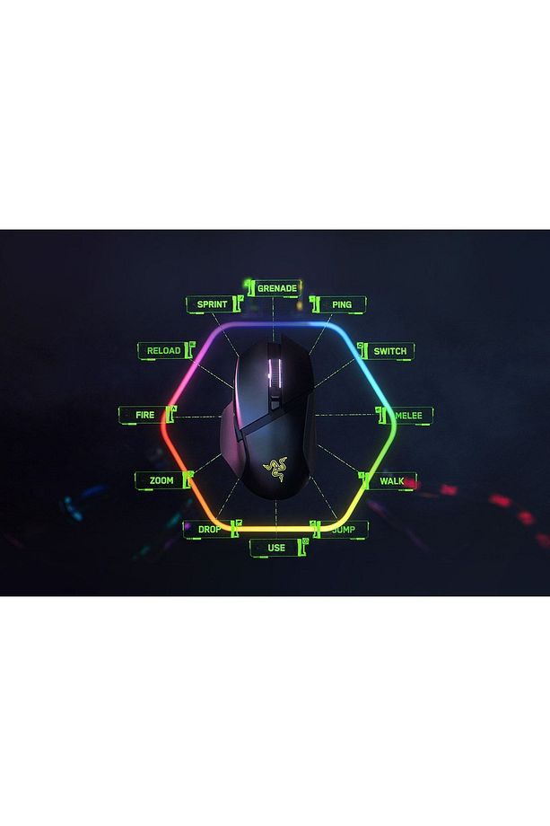 Basilisk V3 Pro Siyah Kablosuz Gaming Mouse Rz01-04620100-r3g1 - 6