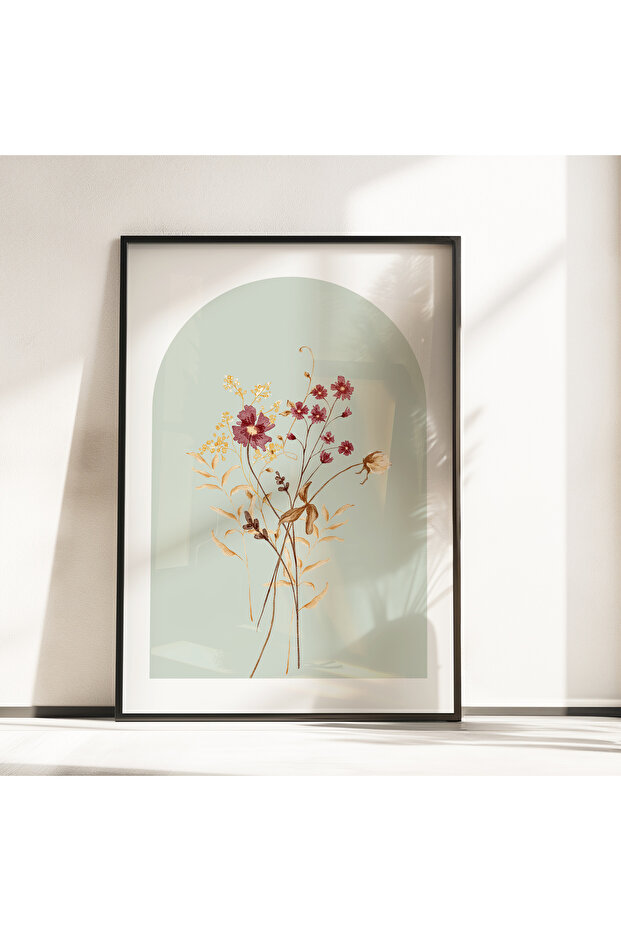 3 Parça Çerçeveli Ahşap Tablo Seti - 2