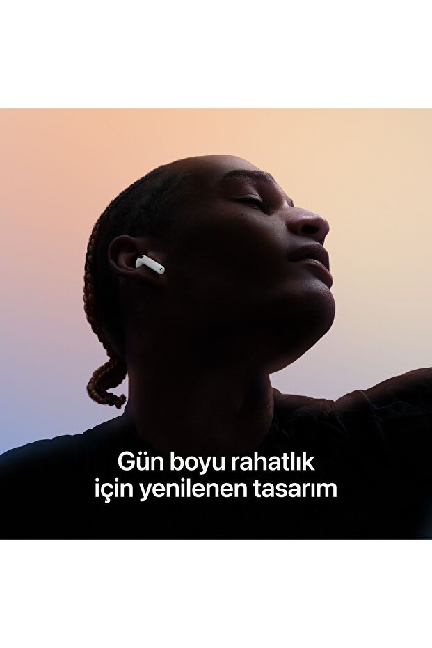 AirPods 4 Aktif Gürültü Engelleme Özellikli MXP93TU/A - 5